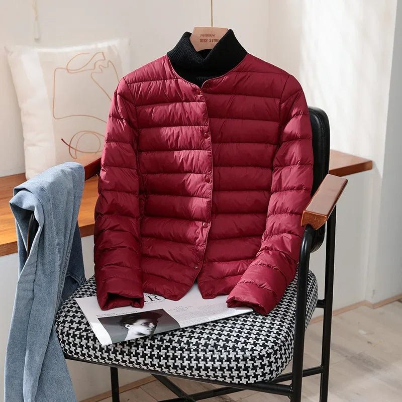 Clara | Quilted Lightweight Puffer Coat