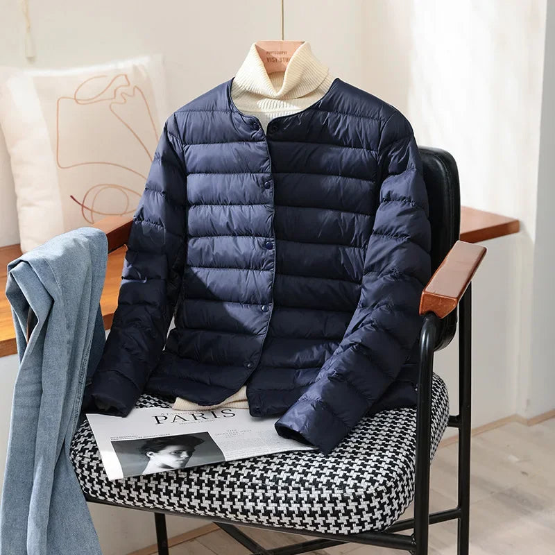 Clara | Quilted Lightweight Puffer Coat
