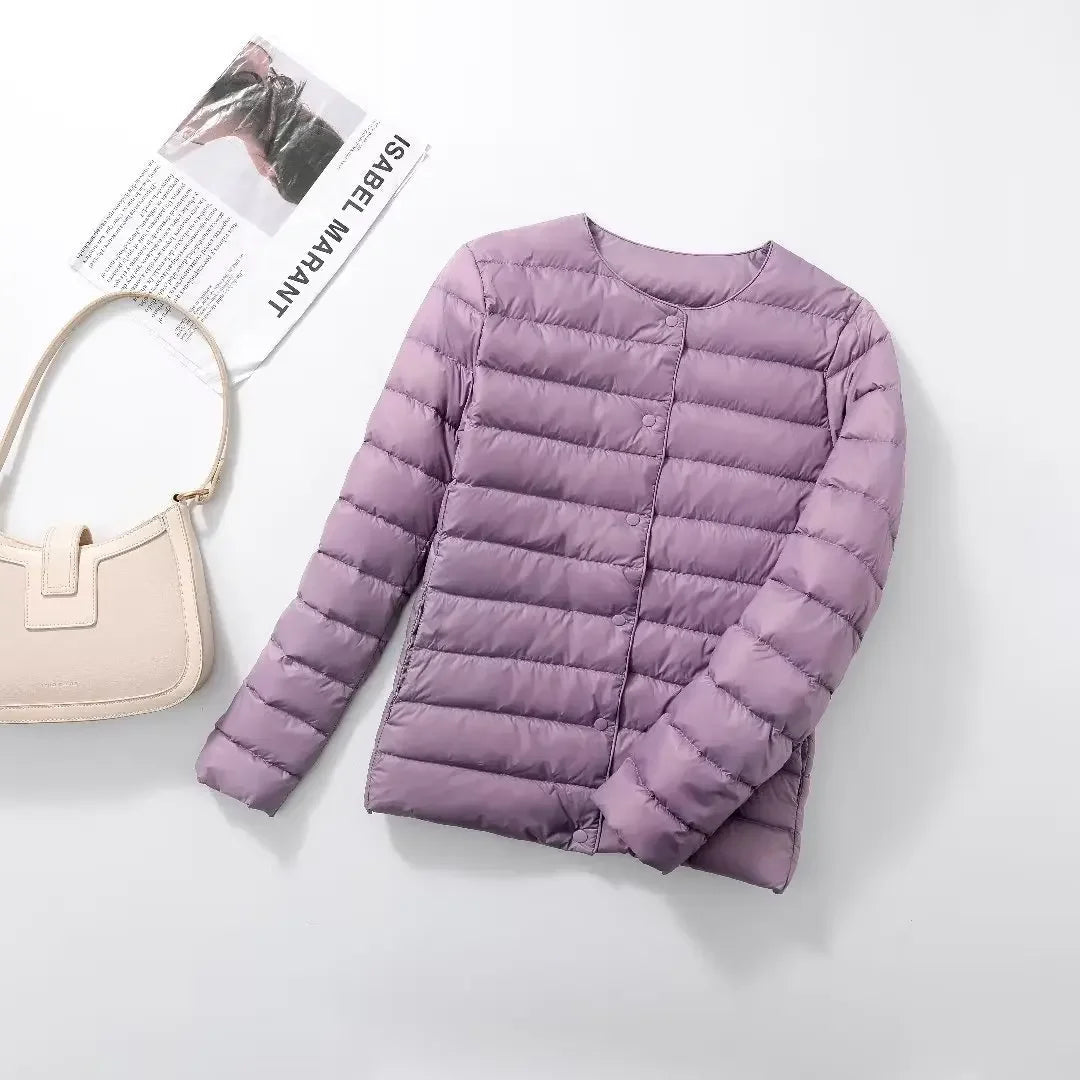 Clara | Quilted Lightweight Puffer Coat