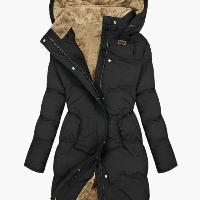 Florence | Faux Fur Hooded Padded Coat