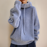 Marjorie | Oversized Roll-Neck Cable Knit Jumper