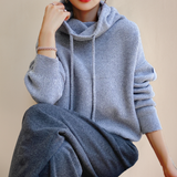 Marjorie | Oversized Roll-Neck Cable Knit Jumper