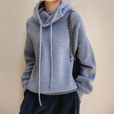 Marjorie | Oversized Roll-Neck Cable Knit Jumper