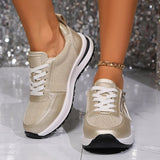 Marjorie | Metallic Chunky Trainers