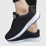 Hazel | Chunky Knit-Mesh Trainers
