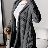 Sara - Fluffy Hooded Jacket