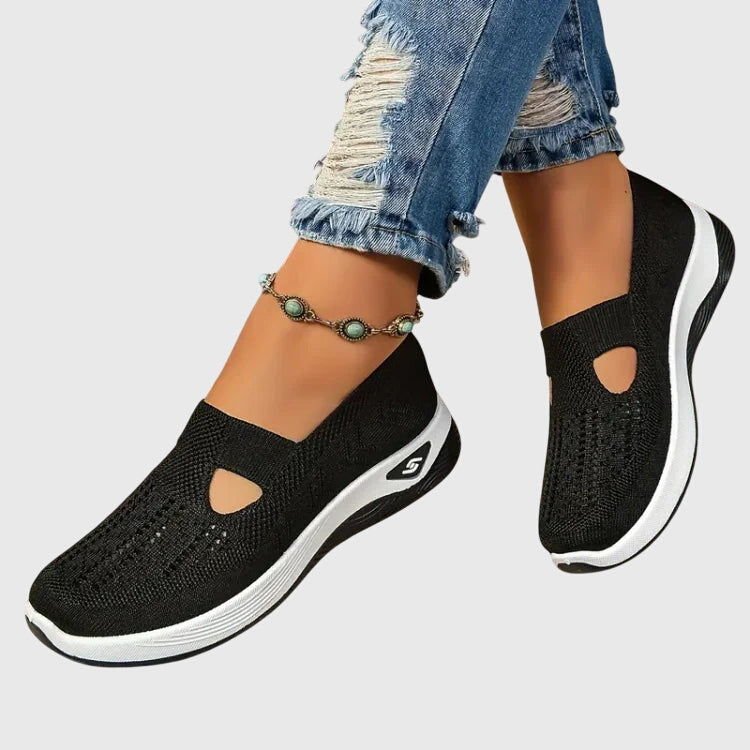 Enid | Orthopaedic Wide-Fit Knit Trainer