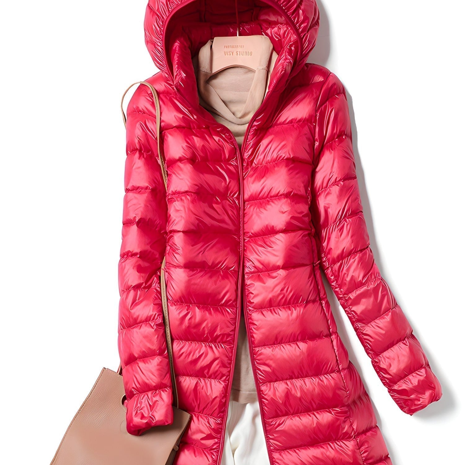 Estelle | Lightweight Longline Puffer Coat
