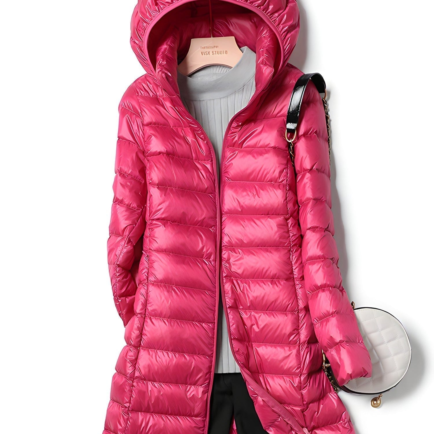 Estelle | Lightweight Longline Puffer Coat