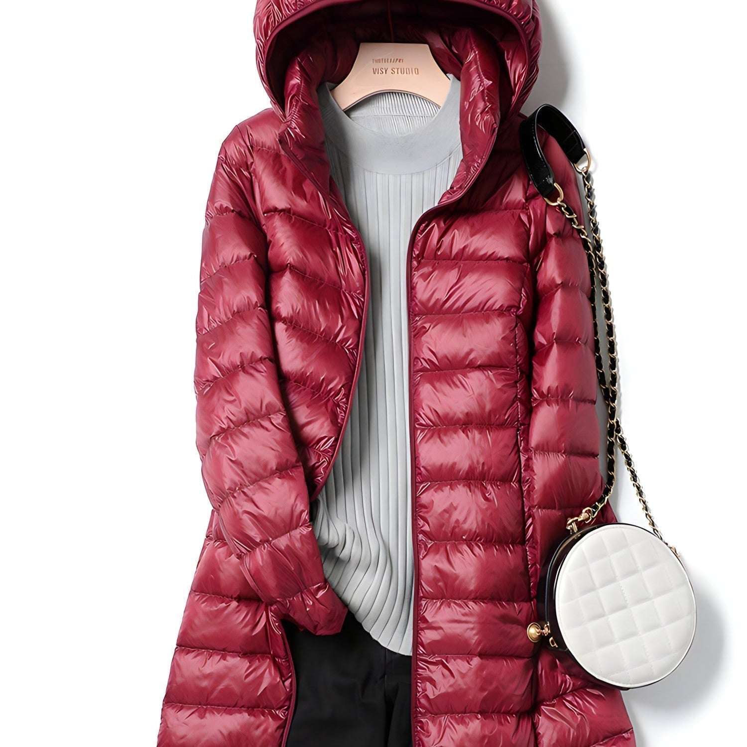 Estelle | Lightweight Longline Puffer Coat