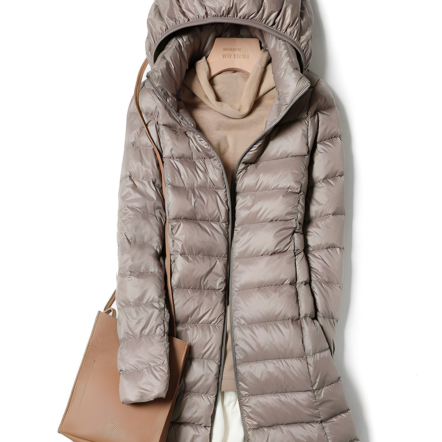 Estelle | Lightweight Longline Puffer Coat