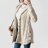 Sara - Fluffy Hooded Jacket
