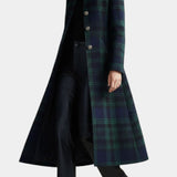 Margot | Tartan Check Longline Coat