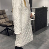 Kendall | Elegant, figure-flattering winter coat – Warm without bulk, with leopard lining