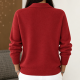 Adelaide | Shawl Collar Knit Jumper