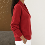 Adelaide | Shawl Collar Knit Jumper