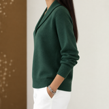 Adelaide | Shawl Collar Knit Jumper