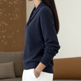 Adelaide | Shawl Collar Knit Jumper