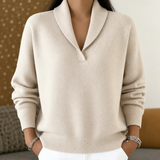 Adelaide | Shawl Collar Knit Jumper