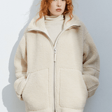 Elsie | Teddy Fleece Zip Jacket