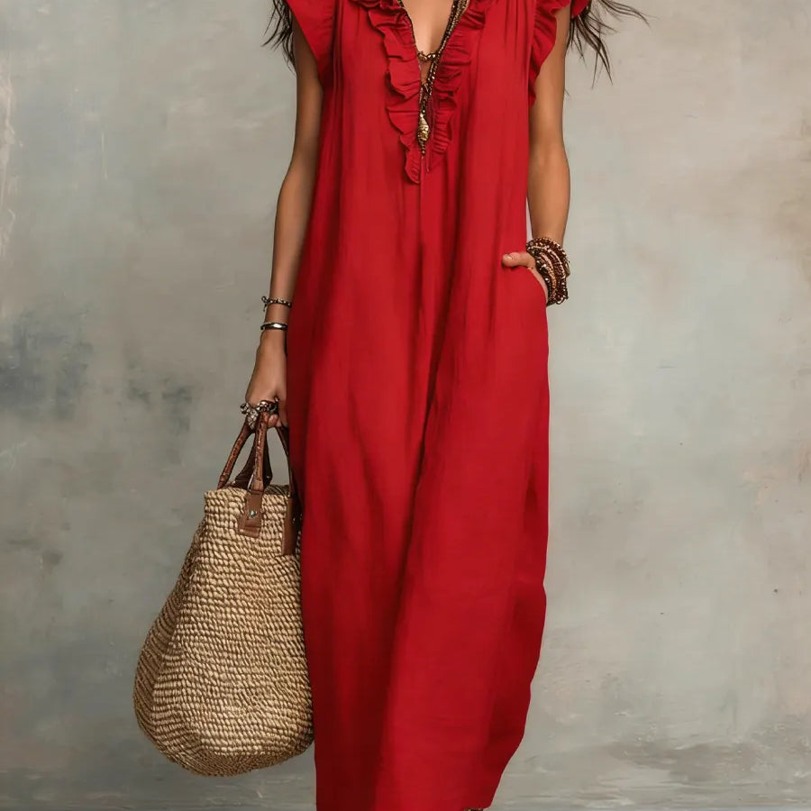 Camellia | Bohemian Maxi Dress