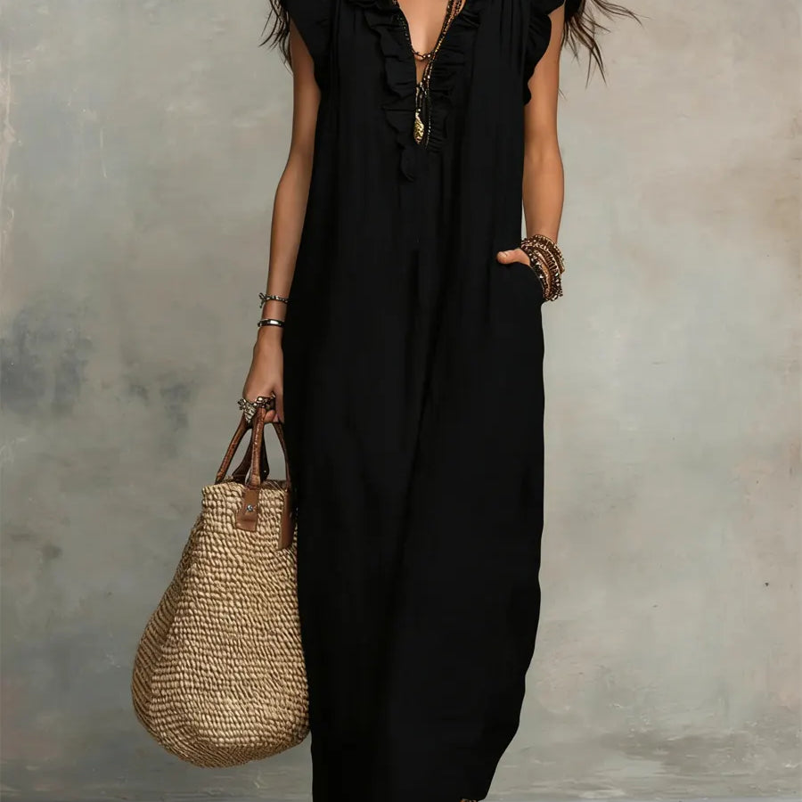 Camellia | Bohemian Maxi Dress
