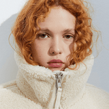Elsie | Teddy Fleece Zip Jacket