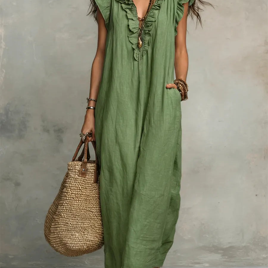 Camellia | Bohemian Maxi Dress