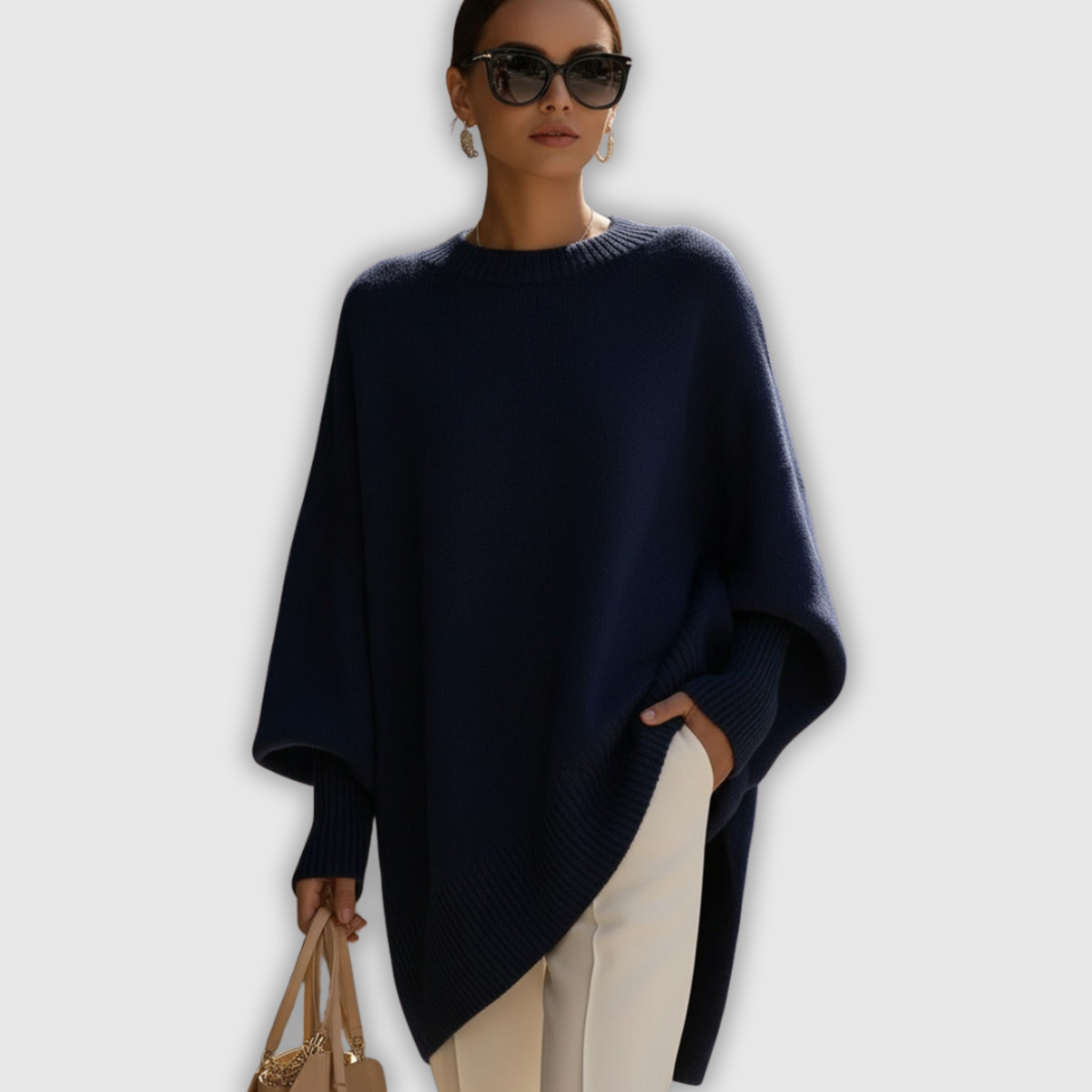 Marjorie | Oversized Batwing Jumper