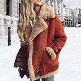 Rosemary | Shearling-Lined Buckle Coat
