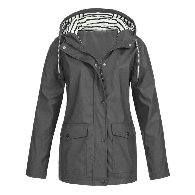 Nora | Hooded Waterproof Anorak Coat